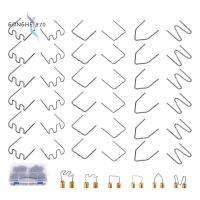 ราคา [กงเหอ370]1200 ชิ้นพลาสติกเครื่องเชื่อมลวดเย็บกระดาษร้อนพลาสติกชุดซ่อมมุมและแบนสําหรับซ่อมกันชนรถร้อนเย็บกระดาษลวดเย็บกระดาษ (43214295071)