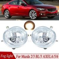 ราคา R-AUTO ไฟตัดหมอกไฟตัดหมอกขับรถไฟหน้าสําหรับ Mazda 3 / Axela สําหรับ Mazda 2 / 5 / 6 / Atenza รถกันชนหน้าชุดไฟตัดหมอก (40710741840)