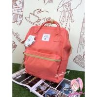 ราคา #ของแท้ 100% ANELLO กระเป๋าเป้สะพายหลัง ของแท้ รุ่น Classic สีชมพูพีช อเนลโล (124774904)