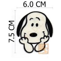 ราคา ตัวติดเสื้อ ตัวรีดเสื้อ อาร์ม Armpatch งานปักผ้า Snoopy สนูปปี้ สนูปี้ (3572128980)