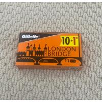 ราคา Gillette London Bridge Double Edge Razor single pack 10+1 Blades (19178398958)