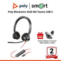 ราคา Poly Blackwire 3320 Stereo Microsoft Teams USB-C (Black) (43408574048)