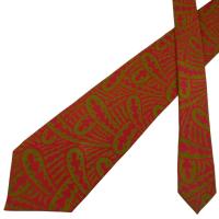 ราคา เนคไท Paul Smith Silk Crimson Red Geometric เนคไทแบรนด์เนม ของแท้ (42161764570)