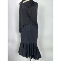 ราคา ruffle black skirt yohji yamamoto y-3 (23382417971)