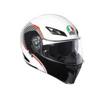 ราคา หมวกกันน็อค AGV รุ่น COMPACT-ST ลาย Vermont Wht/Red (4333840010)