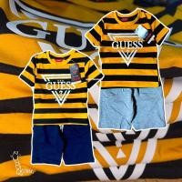 ราคา NEW ARRIVALS 2-10 GUESS Playset Baju Jalan Kids เด็กวัยหัดเดิน (23243699805)