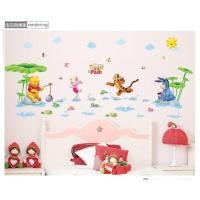 ราคา AY7058 AM7020 pooh rain river สติ๊กเกอร์ติดผนังตกแต่งผนังสติ๊กเกอร์ติดผนัง 50x70 ซม. (43871557990)