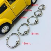 ราคา ราคา2ข้าง ต่างหูห่วงห้อยตุ้มสแตนเลสแท้สำหรับคนแพ้ง่าย ห่วงสีเงิน สีดำ (42767714482)