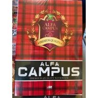 ราคา 1 แพ็ค 10 CAMPUS NOTEBOOKS 42 แผ่น CAMPUS ALFA (40171069110)