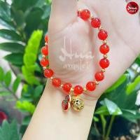 ราคา E5 กำไลหิน จี้น้ำเต้า ถุงทองนพเก้า หินแท้ กำไลหินนำโชค หินมงคล โชคลาภ กำไลเสริมดวง กำไลมงคล กำไลข้อมือ (15619971180)