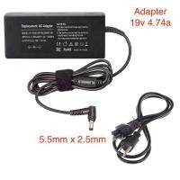 ราคา AC adapter For Asus 19V 4.74A DC 5.5*2.5 mm ที่ชาร์จ notebook 19V4.74A หัวเหลือง ใช้ร่วมกันได้ for Asus (7461084655)