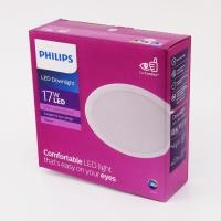 ราคา โคมดาวไลท์ LED PANEL ฝังฝ้าหน้ากลม6นิ้ว17W DAY meson PHILIPS (19222219530)