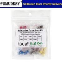 ราคา 45pcs Variable Trimmer capacitor ชุดสารพัน JML06 5pf 10pf 20pf 30pf 40pf 50pf 60pf 70pf 120pf ตัวเก็บประจุแบบปรับได้ชุดแพ็ค (41605411217)