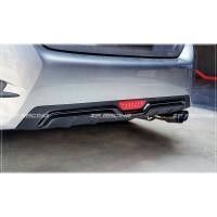 ราคา Diffuser ดิฟหลัง กันชนหลังมีไฟ CIVIC FC ทรง Sport JDM 2016-2022 (8653799871)