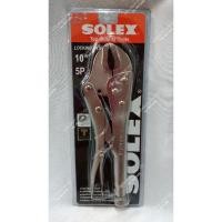 ราคา SOLEX คีมล็อค ปากโค้ง ขนาด 10 นิ้ว สำหรับงานหนัก (3443014072)