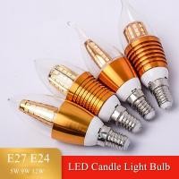 ราคา E14 E27 Led เทียนหลอดไฟ 5W 7W 12W Filament หลอดไฟ Vintage Filament โคมไฟ 220V โคมระย้าหลอดไฟ (26403404233)