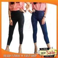 ราคา (แฟชั่นใหม่) Lady/women STRETCHABLE DENIM JEANS SLIM FIT CASUAL LONG PANTS (SELUAR DENIM JEANS PANJAANG PEREMPUAN) (22968928460)