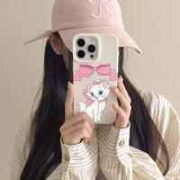 ราคา ส่งจากไท disney Marie Cat แมว เคสกันกระแทก สําหรับ iPhone 16ProMax 16Pro 16Plus 16 15 14 13 12 116 7 8 X XR XS Max (26061059288)