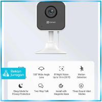 ราคา EZVIZ HD 1080P การตรวจจับการเคลื่อนไหว Two Way Audio WiFi กล้องวงจรปิด 2.4G - H1C 2MP (28491153031)