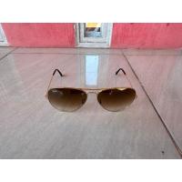 ราคา RAYBAN AVIATOR 3026 GOLD GLASSES BROWN GRADUUATED LENS มือสอง (40814930565)