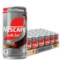 ราคา กาแฟกระป๋องพร้อมดื่ม เนสกาแฟ แบล็ค ไอซ์ 180 มล. x 30 (43371856189)