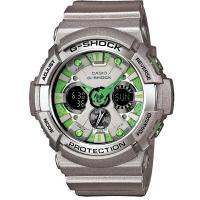 ราคา Casio G-shock Standard Ana-Digital รุ่น GA-200SH-8 (สีเทา/เขียว) (2064516460)