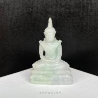 ราคา พระแก้วมรกตแกะสลักหยกพม่าแท้องค์เล็ก (42061742795)