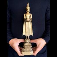 ราคา พระพุทธรูปปางอุ้มบาตร หลวงพ่อวัดบ้านแหลม เนื้อทองเหลือง สูง30ซม. บูชาเสริมโชคลาภเงินทองมีกินมีใช้ (11427426360)