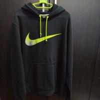 ราคา เสื้อฮู้ดกันหนาว Nike แท้ สีดำ บิ๊กสวูชกลาง (28720816373)