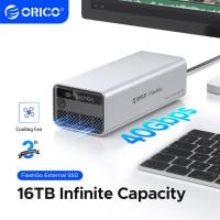 ราคา ORICO 4TB 8TB External SSD USB4 With RAID 0/1/5/JBOD for PC Laptop(ORICO -FG02) (29630025090)