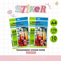 ราคา สติ๊กเกอร์ใส A4 สติ๊กเกอร์ / กระดาษสติ๊กเกอร์ใส A4 E-V-tec / สติ๊กเกอร์ใส A4 [WATERPROOF] (41221232292)
