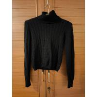 ราคา MaxMara STUDIO Wool High Neck Maglia Knit Jumper Size M สีดำ (29517278842)