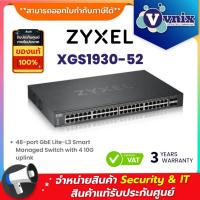 ราคา Zyxel XGS1930-52 48-port GbE Lite-L3 Smart Managed Switch with 4 10G uplink By Vnix Group (23245324477)
