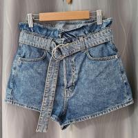 ราคา กางเกงยีนส์ขาสั้น H&M มือ✌️พร้อมเข็มขัด สภาพสวย✨️เอว26" (44414581211)