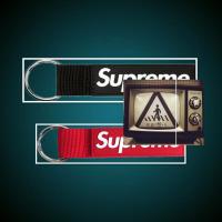 ราคา Street Wear Supreme Nylon พวงกุญแจยาง จี้ยาง จี้กระเป๋าเป้สะพายหลัง 20FW Webbing พวงกุญแจ (28128048005)