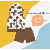 ราคา babylovett no. 26 (Brown) Line Friends - Hoodie and Shorts (new) Size S (20516706586)