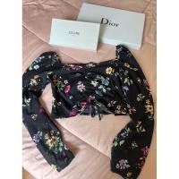 ราคา เสื้อครอปแขนยาวลูกไม้ลายดอก H&M (27430580001)