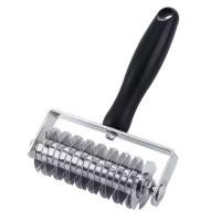 ราคา ลูกกลิ้งตัดแป้งเครื่องตัดตาข่ายสแตนเลส ลูกกลิ้งขนมขนมปัง พิซซ่า ล้อพายเครื่องตัดแป้ง (24440970420)