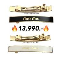 ราคา New miu miu hair clip กิ๊บติดผม ราคาต่อ 1 ชิ้น (29670555900)