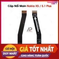 ราคา สายเคเบิลเชื่อมต่อหลัก Nokia X5 / 5.1 Plus - สายเคเบิลเชื่อมต่อเมนบอร์ดไปยังบอร์ดชาร์จโทรศัพท์ Nokia 5.1+ LKBEE PDT (41363524791)