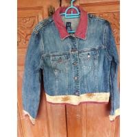 ราคา เสื้อยีนส์แขนยาว #แบรนGAP #มือสอง (6707501732)