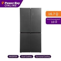 ราคา TOSHIBA ตู้เย็น 4 ประตู 16.7 คิว Inverter (สี Andes Grey) รุ่น GR-RF611WI-PMTH(60) (25884171008)