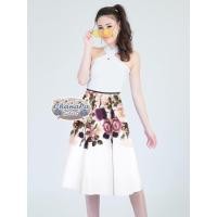 ราคา กระโปรงผ้าโฟมลายดอก ทรงผ้าต่อ 7 ชิ้น (1634269195)