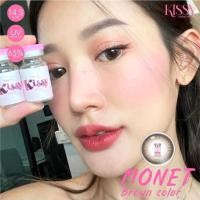 ราคา Monet Gary/Brown บิ๊กอาย คอนแทคเลนส์ รายเดือน มีอย แถมตลับฟรี เลนส์นิ่ม สวยปังมาก (40468213605)