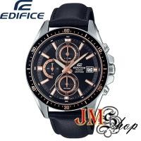 ราคา Casio EDIFICE Chronograph นาฬิกาข้อมือผู้ชาย สายหนัง รุ่น EFR-S565L-1AVUDF (7045984313)