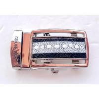 ราคา หัวเข็มขัดปะหนังปลากระเบน ปลาหนามแท้ แบบออโต้ล็อค สำหรับเข็มขัดขนาด1.5นิ้ว สแตนเลสแท้ (26479915986)