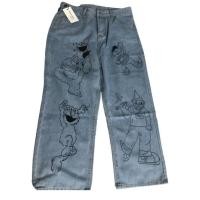 ราคา กางเกงยีนส์ขายาว ลายการ์ตูน (14405041284)