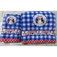 ราคา ผ้าเช็ดตัว ผ้าเช็ดผม ผ้าขนหนู มิกกี้เม้าส์ (ลิขสิทธิ์แท้) (6738365312)