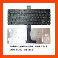 ราคา Keyboard Toshiba Satellite L40-B Black TH (11807859294)