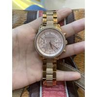 ราคา นาฬิกา Michael kors แท้ มือ2 สีโรสโกล (6271249569)